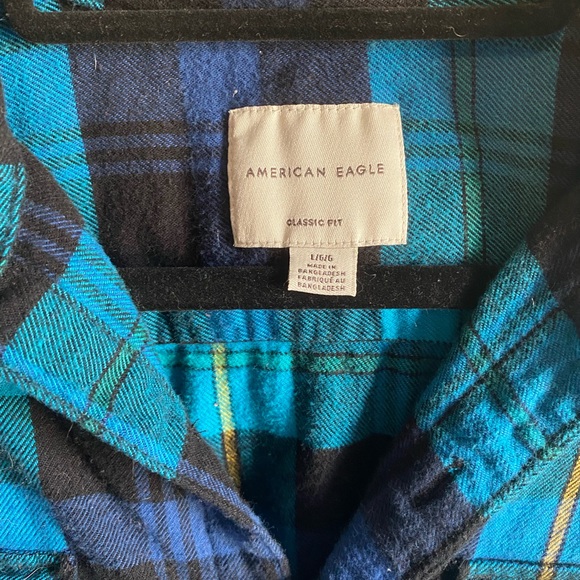 Mens American Eagle Flannel - Picture 2 of 2